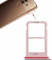 SIM-kaartvak + SIM-kaartvak voor Huawei Mate 10 Pro (roze)
