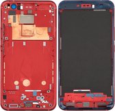 voor HTC U11 Frontbehuizing LCD Frame Bezelplaat (rood)