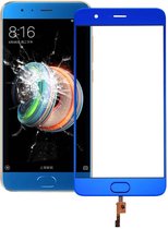 Voorscherm buitenste glazen lens Ondersteuning van vingerafdrukidentificatie voor Geschikt voor Xiaomi Mi Note 3 (blauw)