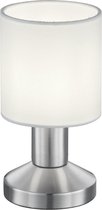 LED Tafellamp - Tafelverlichting - Trion Garno - E14 Fitting - Rond - Mat Wit - Aluminium - BES LED