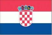 Vlag Kroatië 30x45cm