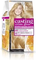 6x L'Oréal Casting Creme Gloss Haarkleuring 8304 Licht Goudblond
