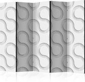 3D Tapijt Vouwscherm - Kamerscherm - Scheidingswand - Serpentines II [Room Dividers] 225x172 - 3D Tapijt