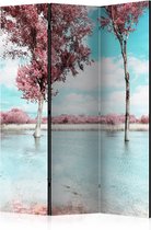 Kamerscherm - Scheidingswand - Vouwscherm - Autumn scenery [Room Dividers] 135x172 - Artgeist Vouwscherm