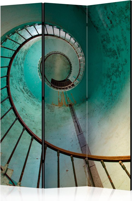 Kamerscherm - Scheidingswand - Vouwscherm - Lighthouse - Stairs [Room Dividers] 135x172 - Artgeist Vouwscherm