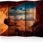 Kamerscherm - Scheidingswand - Vouwscherm - Cave: Beach II [Room Dividers] 225x172 - Artgeist Vouwscherm