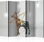 Kamerscherm - Scheidingswand - Vouwscherm - deer (3D) II [Room Dividers] 225x172 - Artgeist Vouwscherm
