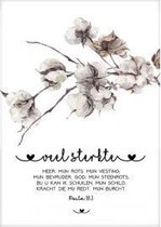 Kaart - A6 - 10x15cm - Met envelop - Veel Sterkte - Troost, bemoediging - Majestic Ally - 12 stuks