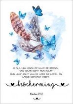 Kaart - A6 - 10x15cm - Met envelop - Bescherming - Troost, bemoediging - Christelijke kaart - Majestic Ally - 12 stuks