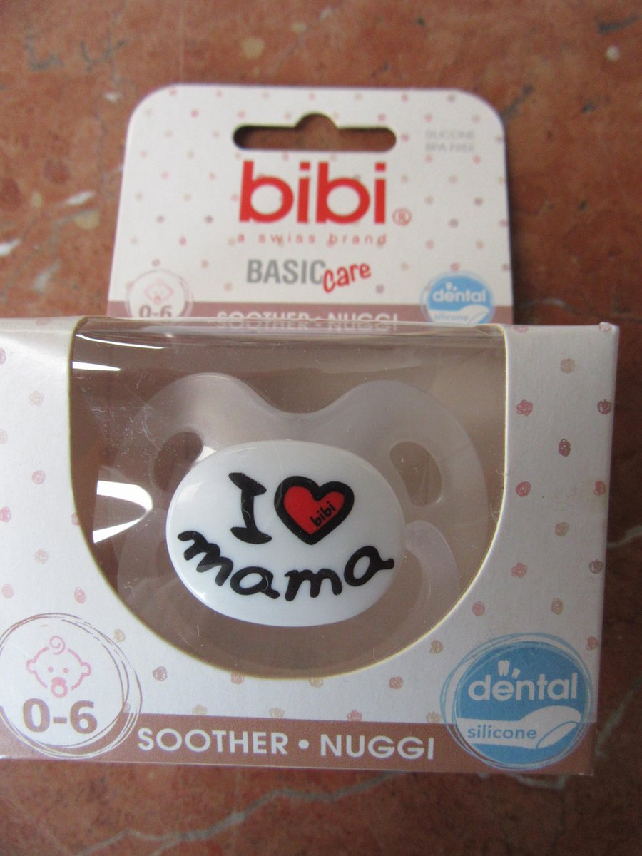 Bibi Fopspeen I Love Mama 0-6 mnd | bol.com