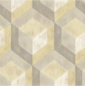 Trilogy Rustic wood tile  yellow & grey   - 22309