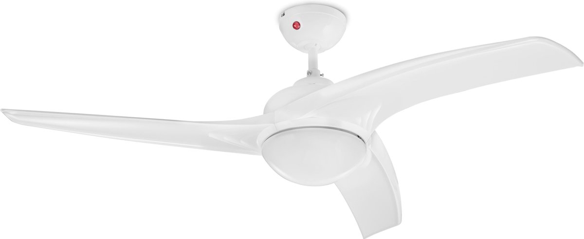 Bol.com Plafondventilator Tristar VE-5817 - Ventilator met licht - Ultra Stil - Ceiling Fan met Timerfunctie en Afstandsbedienin... aanbieding
