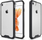 Shockproof geschikt voor Apple iPhone 7 / 8 case met Privacy Glas