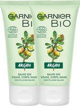 Garnier Bio Dagcrème - Herstellende Balsem met Rijke Argan - 2 x 50 ml