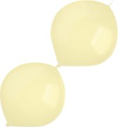 Amscan Slingerballonnen 30 Cm Latex Crème 50 Stuks