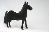 Pony Knuffel Zwart Staand 56 cm, Hansa