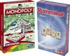 Afbeelding van het spelletje Rummikub + Monopoly Reisspellen Voordeelpakket!