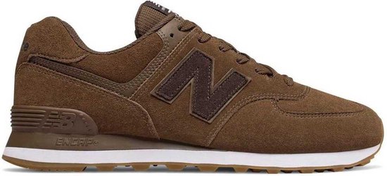 New Balance - Heren Sneakers ML574NFF - Bruin - Maat 45 1/2 | bol.com