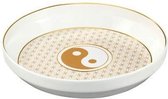 Goebel® - Lotus | Decoratieve Schaal "Yin Yang" | Porselein, 31cm, met echt goud