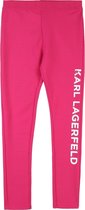 Karl Lagerfeld Kids Legging Framboos