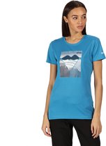 Regatta - Women's Fingal V Graphic T-Shirt - Outdoorshirt - Vrouwen - Maat 36 - Blauw