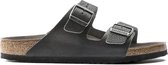 Birkenstock slipper ARIZONA Vintage Anthracite regular Birko-Flor Nubuck - Maat 46