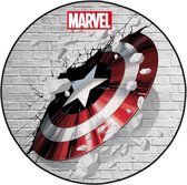 Marvel - Captain America Shield Interior Circular Floor Mat