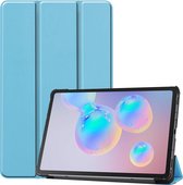 Samsung Galaxy Tab S6 Lite Hoes Book Case Hoesje - Licht Blauw