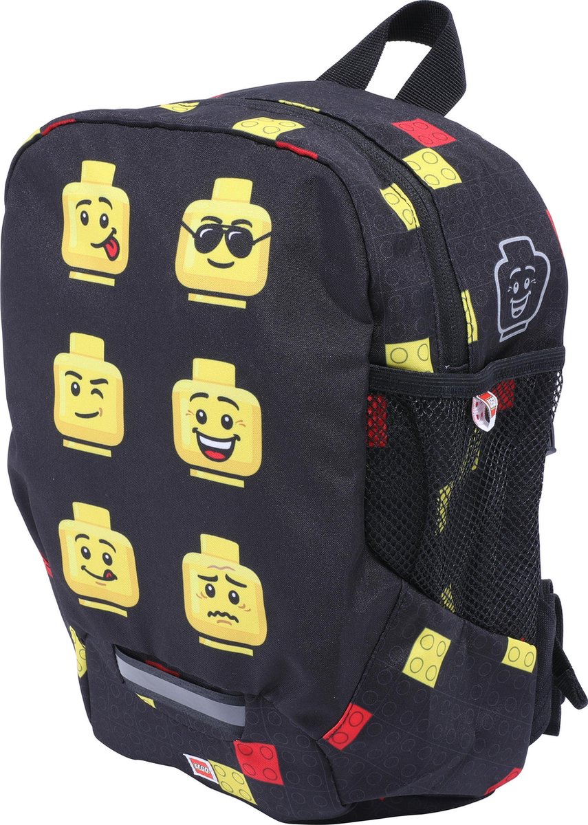 LEGO - Kindergarten Mini Backpack 5L - Faces/ Black (10030-2007) | bol.com