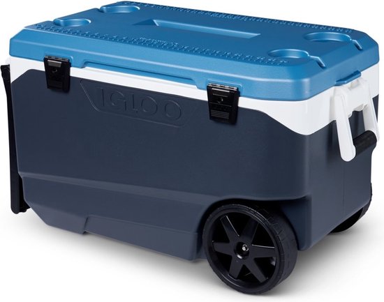 Igloo Maxcold Latitude 90 roller - Grande glacière sur roues - 85 litres -  Bleu