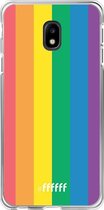 Samsung Galaxy J3 (2017) Hoesje Transparant TPU Case - #LGBT #ffffff