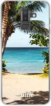 Samsung Galaxy J8 (2018) Hoesje Transparant TPU Case - Coconut View #ffffff