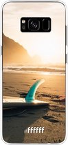 Samsung Galaxy S8 Plus Hoesje Transparant TPU Case - Sunset Surf #ffffff