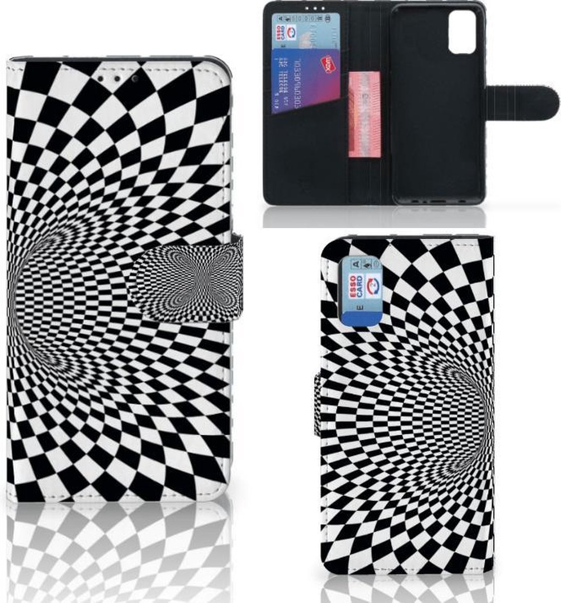 Samsung Galaxy A41 Book Case Illusie