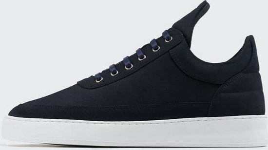 Filling Pieces Low Top Plain Nubuck Navy Blue - Heren Sneakers - Maat 46 |  bol.com