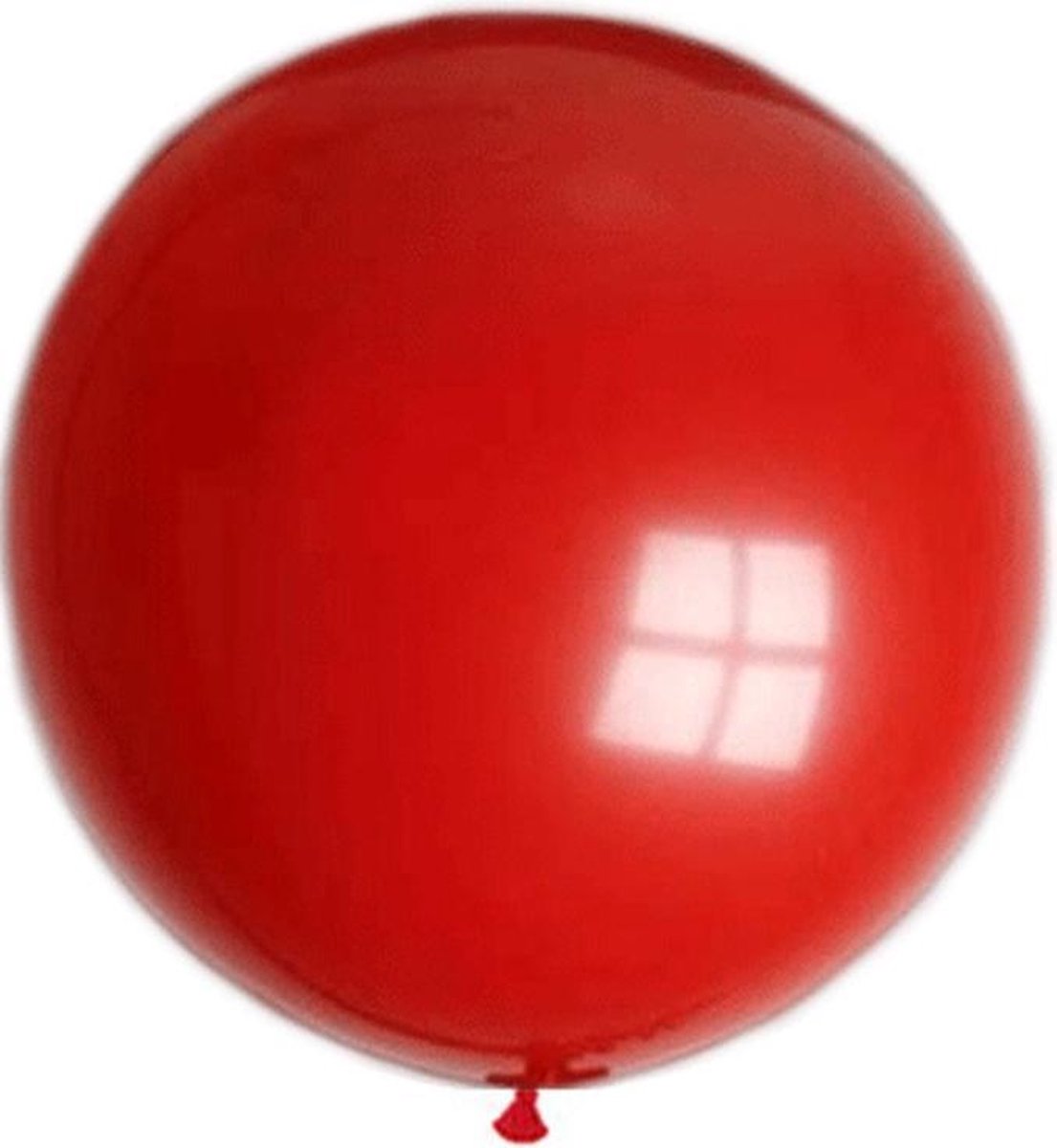 Kapel Nauwkeurig Onvergetelijk Mega ballon rood 90 cm | bol.com