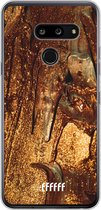 LG G8 ThinQ Hoesje Transparant TPU Case - Lets go Gold #ffffff