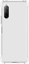 Shop4 - Sony Xperia 10 II Hoesje - Zachte Back Case Transparant