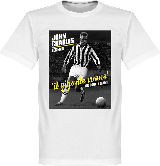 John Charles Legend T-Shirt - Wit - 5XL