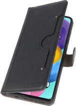 Étui Portefeuille Porte-Cartes Samsung Galaxy A51 - Zwart