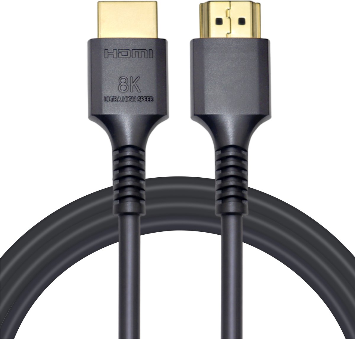JUALL HDMI Kabel 2.1 - Ultra High Speed 48Gbps - 4K TV 120Hz & 8K 60Hz - eARC, HDR, Dolby Atmos - Geschikt voor PS5, Xbox Series X|S - 1,5 Meter - Zwart