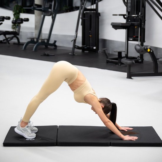 Opvouwbare Gymnastiekmat 180x60x5cm - Zachte en Dikke Turnmat voor Thuis, Ideaal voor Kinderen en Volwassenen van Avento — afbeelding 2