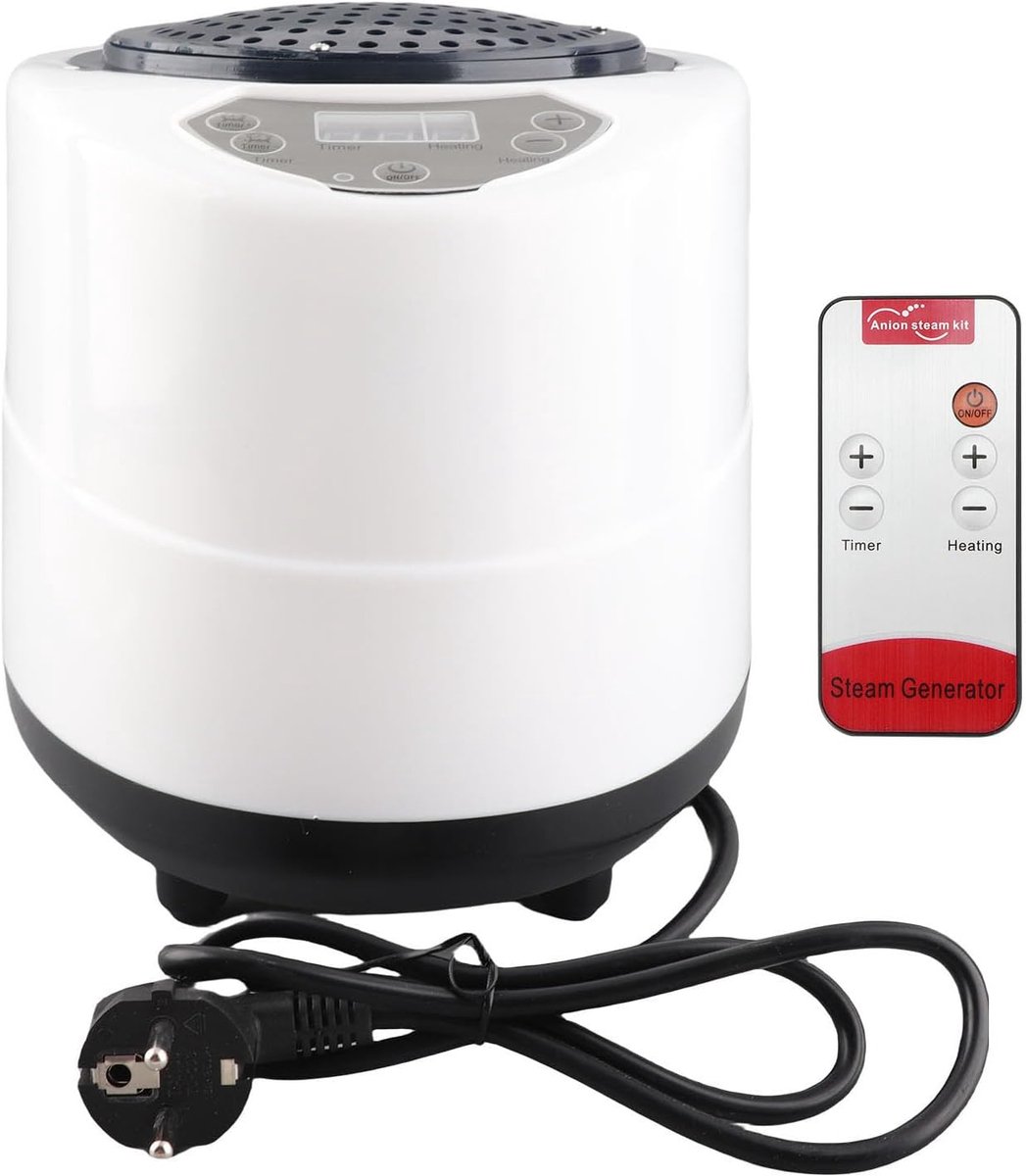 Sauna Generator 3L 1500W voor Thuis Spa en Fysiotherapie