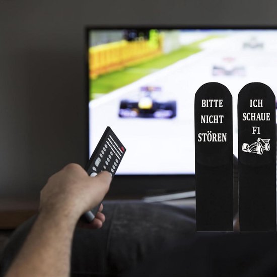 F1 grappige sokken voor racewagen/sportwagen, grappige sokken met
