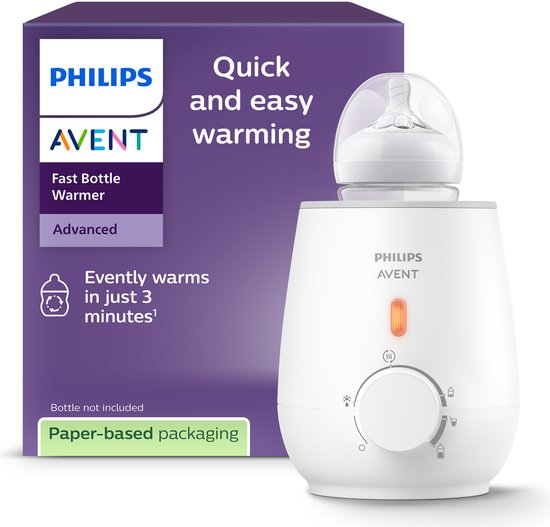 Foto: Philips avent elektrische flessenverwarmer verwarmt in 3 minuten ontdooistand scf355 09