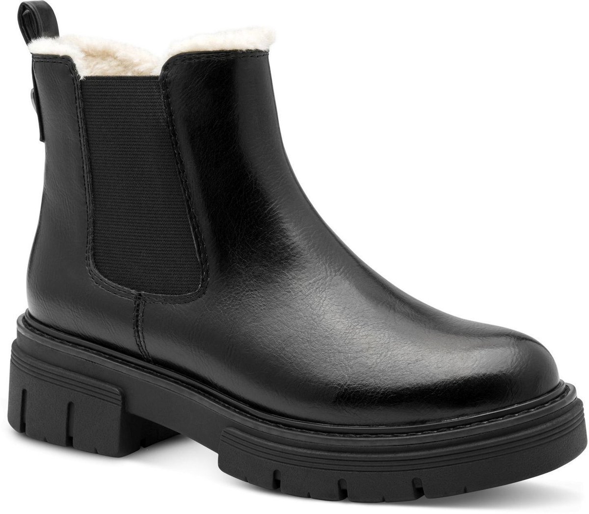 Marco Tozzi Dames Chelseaboot 2-26441-45 001 F-breedte Maat: 41 EU