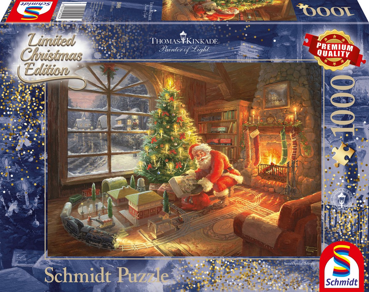 Santa Claus is Here Puzzel (1000 stukjes)