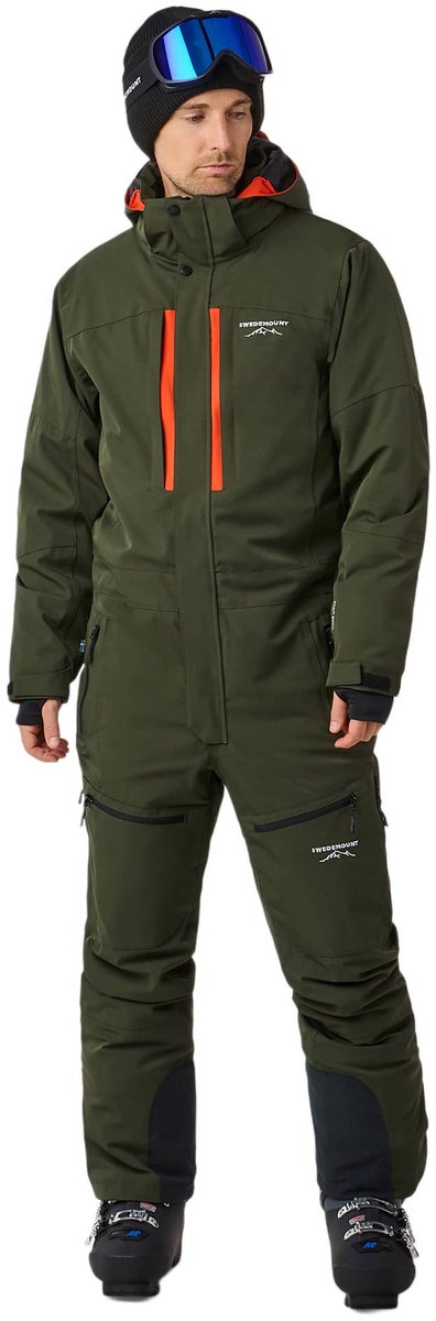 Swedemount St. Anton skipak – winteroverall voor heren Oranje