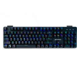 getcetera Mechanisch Gaming Toetsenbord - 104 Toetsen - Red Switches - RGB - QWERTY - USB-C Bedraad - Zwart