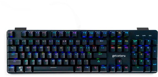 Mechanisch Gaming Keyboard – Red Switches - RGB – Zwart – Bedraad